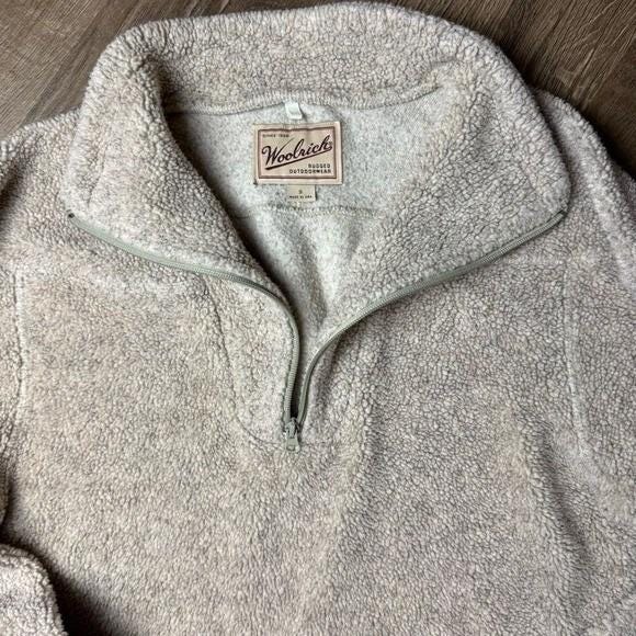 Woolrich Women's Fleece Quarter Zip Pullover Size Small - Picture 5 of 11